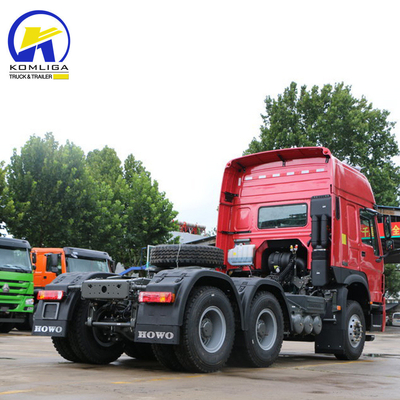 アフリカ ユーロ2 エミッション シノトラック HOWO 6X4 10 ホイラー トラクター トラック 手動トランスミッション
