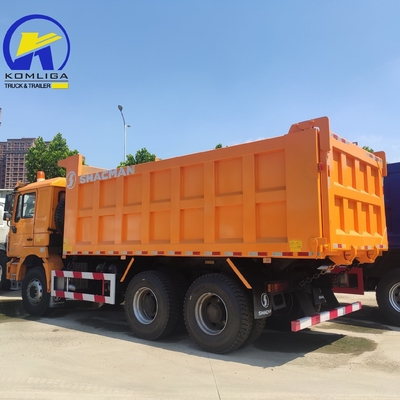 シャックマン 6X4 10ホイール重量ダンプトラック 375HP 5600X2300X1500バケツ寸法