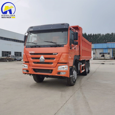 手動トランスミッションタイプ 中古 シノトラック HOWO 6X4 ダンプトラック 371HP ターパー 状態良好