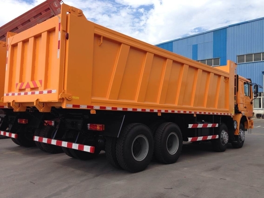 シャックマン 8X4 ユーロ 2 重荷 ダンプトラック 20cbm バケツ 寸法 5600X2300X1500