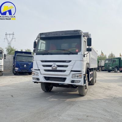 前軸 Hf9 中古 Sinotruk HOWO 371HP 375HP あなたのビジネスニーズのためのダンプトラック