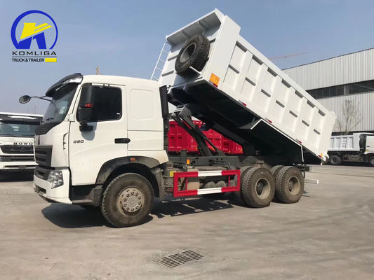 Zz3257n3847A 6X4 371HP 400 420 HP ダンプトラック 5600X2300X1500 20cbm バケット寸法