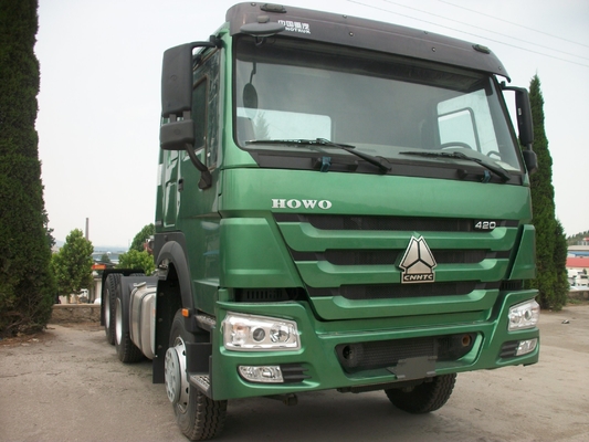 ステアリング Zf ステアリング HOWO 3軸 6X4 トラクター トラック ヘッド プライム モーバー 6800*2500*3200mm