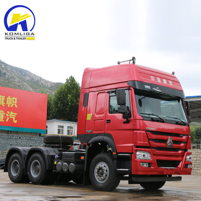 16トンの後軸 シノトラック HOWO 6X4 371/375/400/420HP 10輪コンクリートトラクタートラック