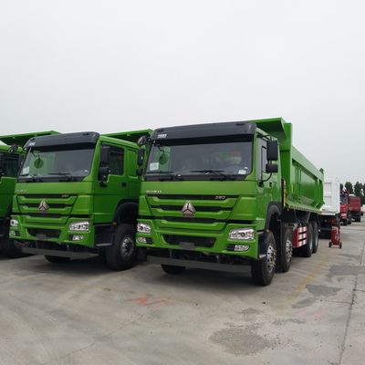 Sinotruk HOWO 8X4 371HP 380HP 砂石を運ぶための重荷のターパーダンプトラック