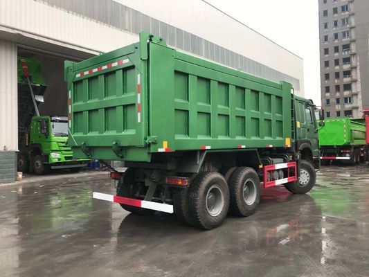 中古 ホワイト 10 ホイール Sinotruk HOWO 6X4 ダンプ トラック 長寿命のティッパー トラック