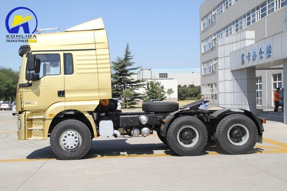 ステアリング ヘビーデューティ 6X4 380HP シャックマン F3000 トラクター ディーゼルエンジン付き ヘッドトラック