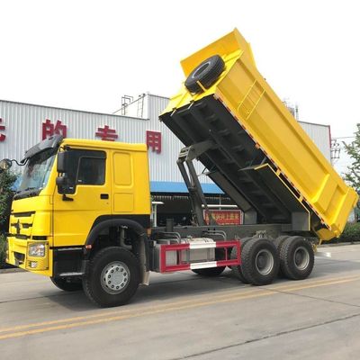 ホワイト カスタマイズ Sinotruk HOWO 6X4 ダンプトラック カスタマイズされた要求付き