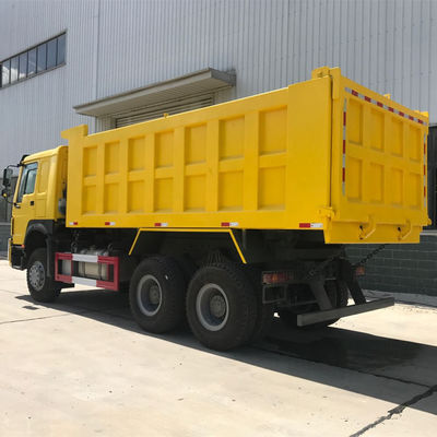 ホワイト カスタマイズ Sinotruk HOWO 6X4 ダンプトラック カスタマイズされた要求付き