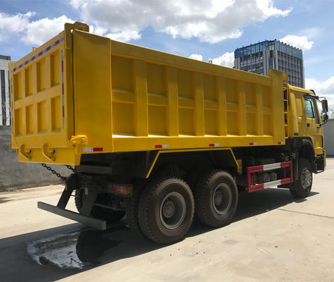 ホワイト カスタマイズ Sinotruk HOWO 6X4 ダンプトラック カスタマイズされた要求付き