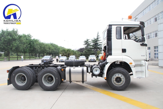 380HP ラジアルタイヤデザイン シャックマン 6X4 トラクター トラックヘッド 予算内
