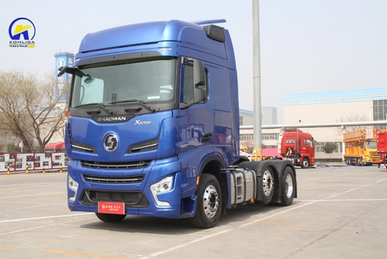 Shacman X6000 6*4 トラクター トラック 16トンの男 2段減速ギア 後部軸