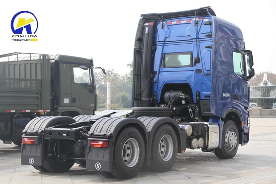 Shacman X6000 6*4 トラクター トラック 16トンの男 2段減速ギア 後部軸