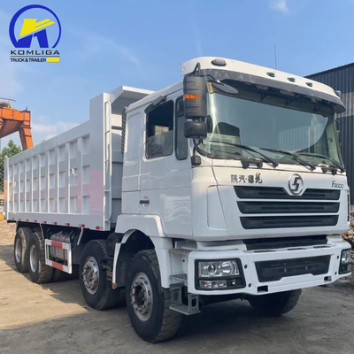 中古 8X4 Shacman ダンプトラック タイヤ 認証 GCC 16tons 負荷容量 後軸