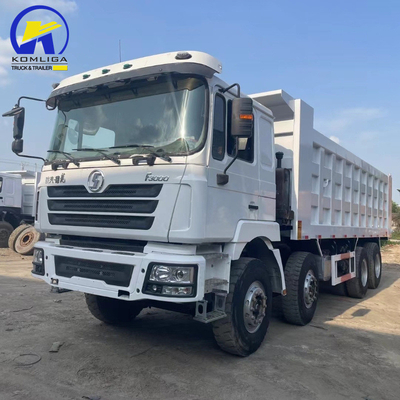 中古 8X4 Shacman ダンプトラック タイヤ 認証 GCC 16tons 負荷容量 後軸