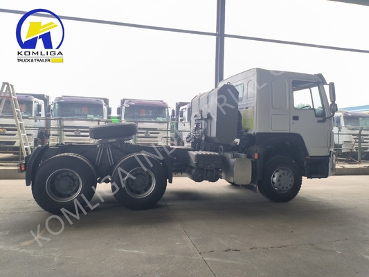 重荷 HOWO 6X4 10ホイラー パーソナライズされたプライムムーバー トラクターヘッドトラック