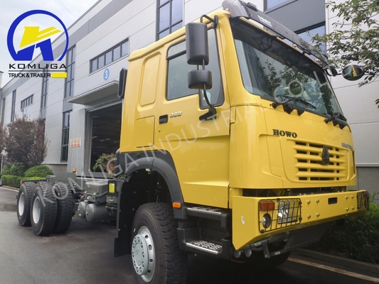 Zz4257s3241W オプション Sinotruk HOWO 6X4 375HP スリーパーキャビン 鉱山用 トラクタートラック
