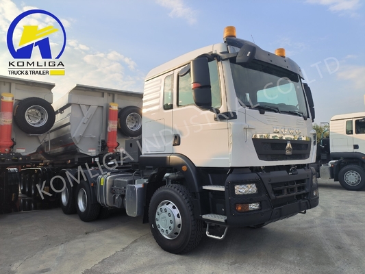 Zz4257s3241W オプション Sinotruk HOWO 6X4 375HP スリーパーキャビン 鉱山用 トラクタートラック