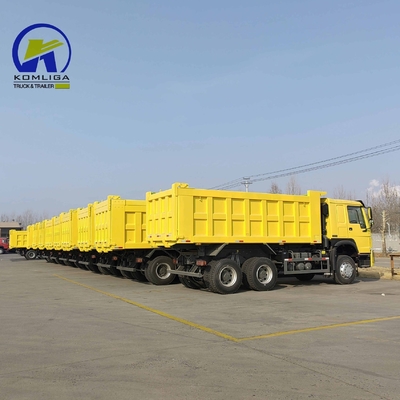 9トンの前軸積載容量 シノトルクHOWO 6X4 アフリカ用重用ダンプトラック