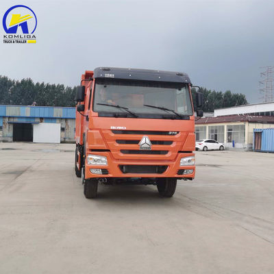 中古 シノトラック HOWO 375HP 6X4 Rhd トンパーダンプトラック アフリカ市場 良好な状態
