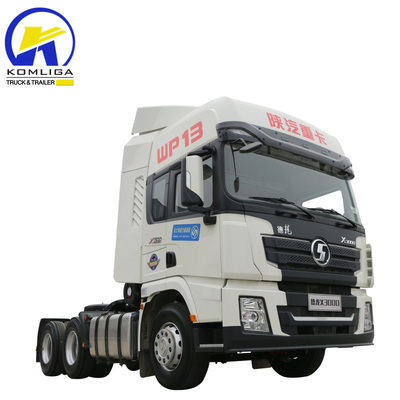 Shacman X3000 6X4 トラクターヘッド トラック 16トンの後軸男 2段減速器