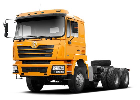 6X4シャックマンダンプトラック 腹部傾斜式水力起重とHw19710トランスミッション