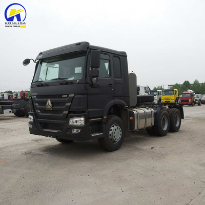 Euro2 排出量 中古 420HP Sinotruk HOWO トラクター トラック 重荷プライムムーバー