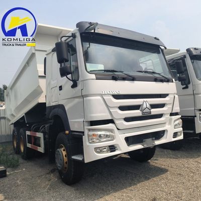 前軸 9tons 負荷容量 30t 6X4 Sinotruk HOWO と使用のためのティッパートラック