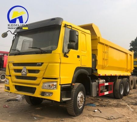 前軸 9tons 負荷容量 30t 6X4 Sinotruk HOWO と使用のためのティッパートラック