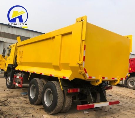 前軸 9tons 負荷容量 30t 6X4 Sinotruk HOWO と使用のためのティッパートラック