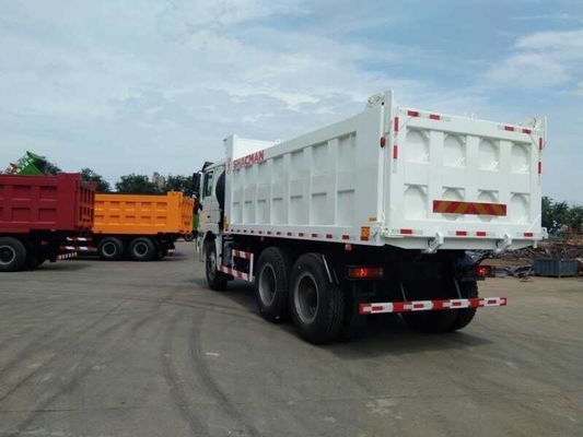 25-30トンの容量 6X4 10ホイール 20cbmバケツ寸法を持つシャックマンティッパートラック