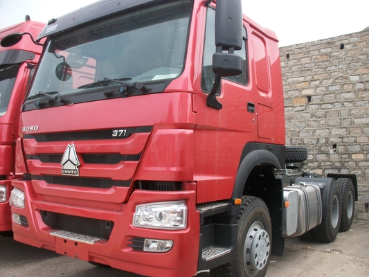 Sinotruk HOWO 6X4 10 ホイラー 中古プライムモバー トラクターヘッドトラック 重荷輸送用
