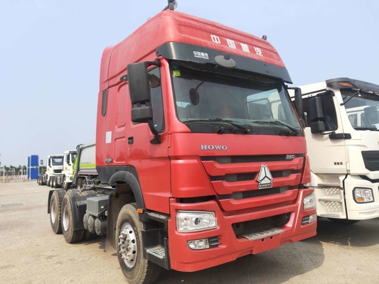 シノトルク HOWO 6*4 中古 トレーラーヘッド トラクター トラック 負荷容量 21-30t 家電 420HP