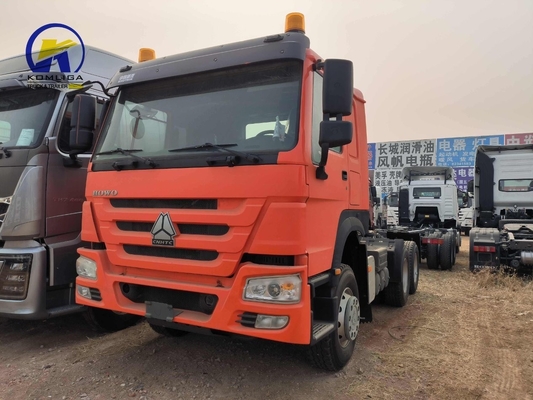 中古 シノトラック HOWO 6X4 重荷トラクター トラックヘッド フロントアクセル Hf9 50 / 90 オプション