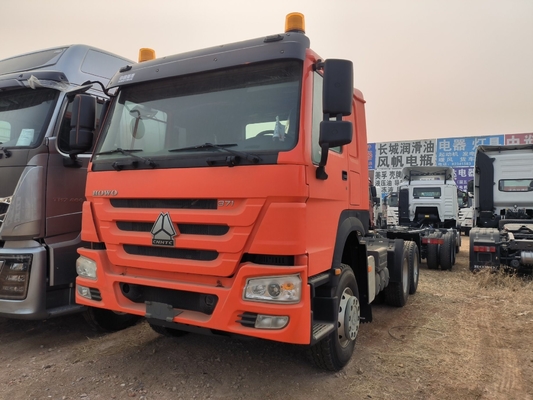 中古シノトラクHOWO トラクター トレーラー ヘッドプライムムーバー 6X4 D12.42-20 エンジン速度比 3.7