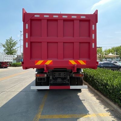 ホワイト HOWO 8X4 ターパー トラック 手動トランスミッション 建設用に最適