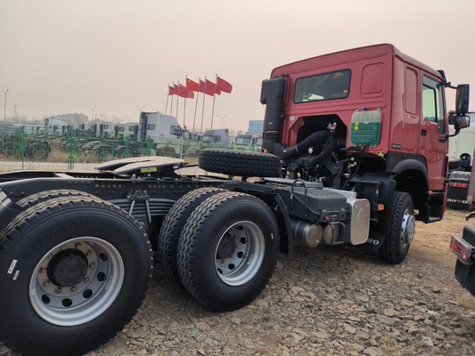 Sinotruk HOWO 6X4 トラクター トラック 10 輪 トレーラーヘッドと D12.42-20 エンジン