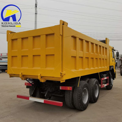 シノトラック 10 輪 30 トン HOWO ターパー 使用されたダンプトラック