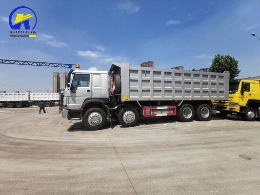 シノトラック HOWO 8X4 ダンピングトラック 12ホイール ユーロ2/3 重荷 タイヤ製 10 1スペア