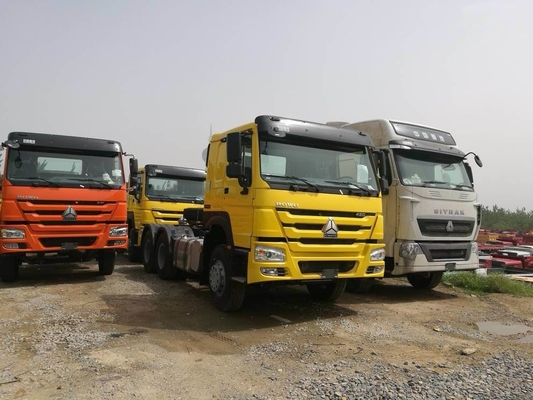 中古のシノトルク HOWO 6X4 ヘッド トレーラー トラック
