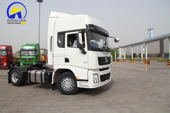 シャックマン 4X2 6輪 290HP 340HP 380HP トラックヘッド Hw76 キャビンと21-30tの負荷容量