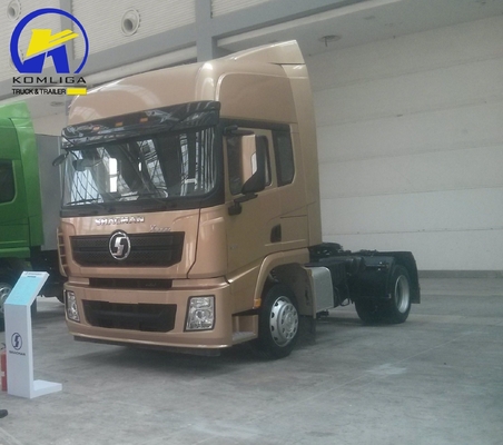 シャックマン 4X2 6輪 290HP 340HP 380HP トラックヘッド Hw76 キャビンと21-30tの負荷容量