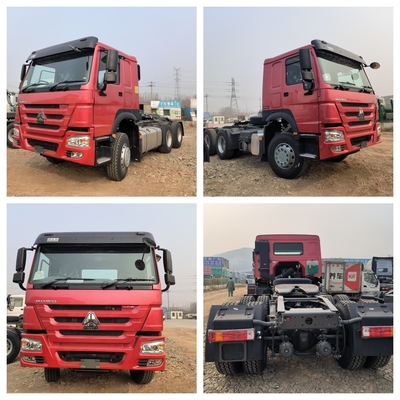 シノトルク HOWO T7 ホハン 6X4 10ホイール 371HP 380HP 400HPと中古トレーラー トラクター トラック