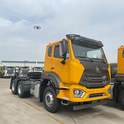 Sinotruk HOWO T7 6X4 400HPプライムモーター 中古 トラクター トラックヘッド あなたの市場に合わせた