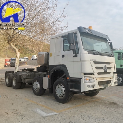 シノトルク HOWO 8X4 12輪 380HP 400HP 430HP ラジアルタイヤ付き重荷トラック