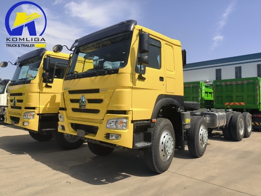 シノトルク HOWO T7 8X4 400HP 重荷トレーラー トラクタートラック 5600X2300X1500 バケット