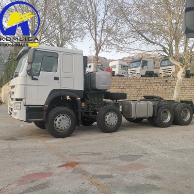 シノトルク HOWO T7 8X4 400HP 重荷トレーラー トラクタートラック 5600X2300X1500 バケット