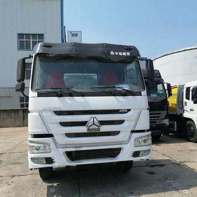 中古 シノトラック HOWO 6X4 10ホイール 375HP ホワイト トラクター トラックヘッド