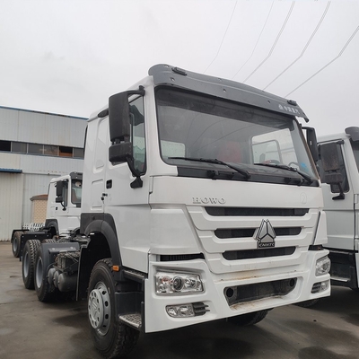 中古品 状態良好 シノトラック HOWO 6X4 10ホイール トラックヘッド 中古 白色 トラクター トラック