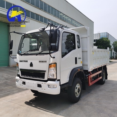 4-6L エンジン容量 4X2駆動ホイール 中国HOWOミニダンパートラック